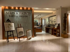 Antique Map of the Region of Plauen by Schreiber '1749'