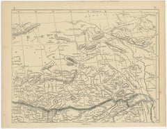 Antique Map of the Region of the Bay of Bengal by Lowry, 1852