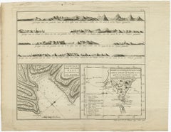 Antique Map of the Strait of Le Maire Between Terra Fuego & Staten Island, 1803