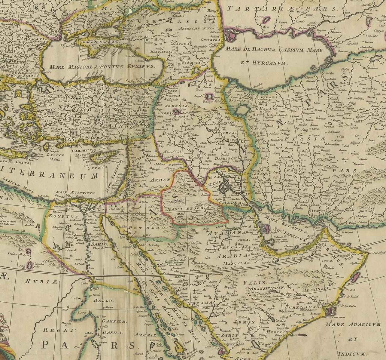 old turkish map