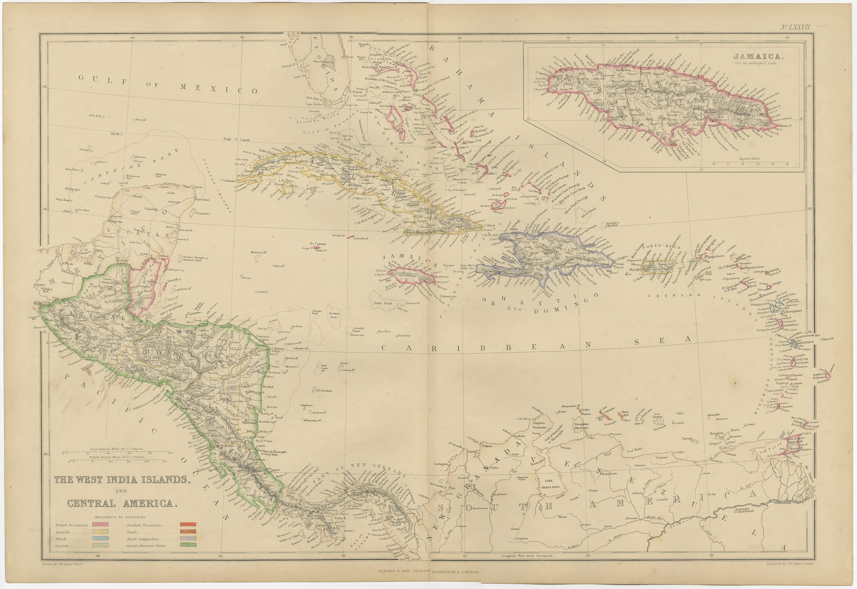 where are the west indies located on a map