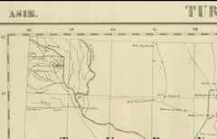 Antique Map of Turkestan – Vandermaelen Lithograph of Central Asia, 1827