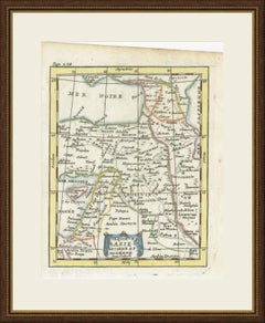 Antique Map of Turkey in Asia, Armenia and Mesopotamia, circa 1760