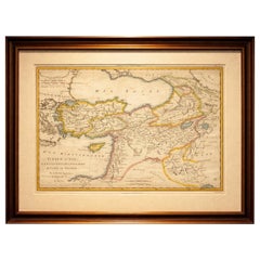 Carte ancienne de la Turquie en Asie, Moyen-Orient et Perse, Bonne, c.1780