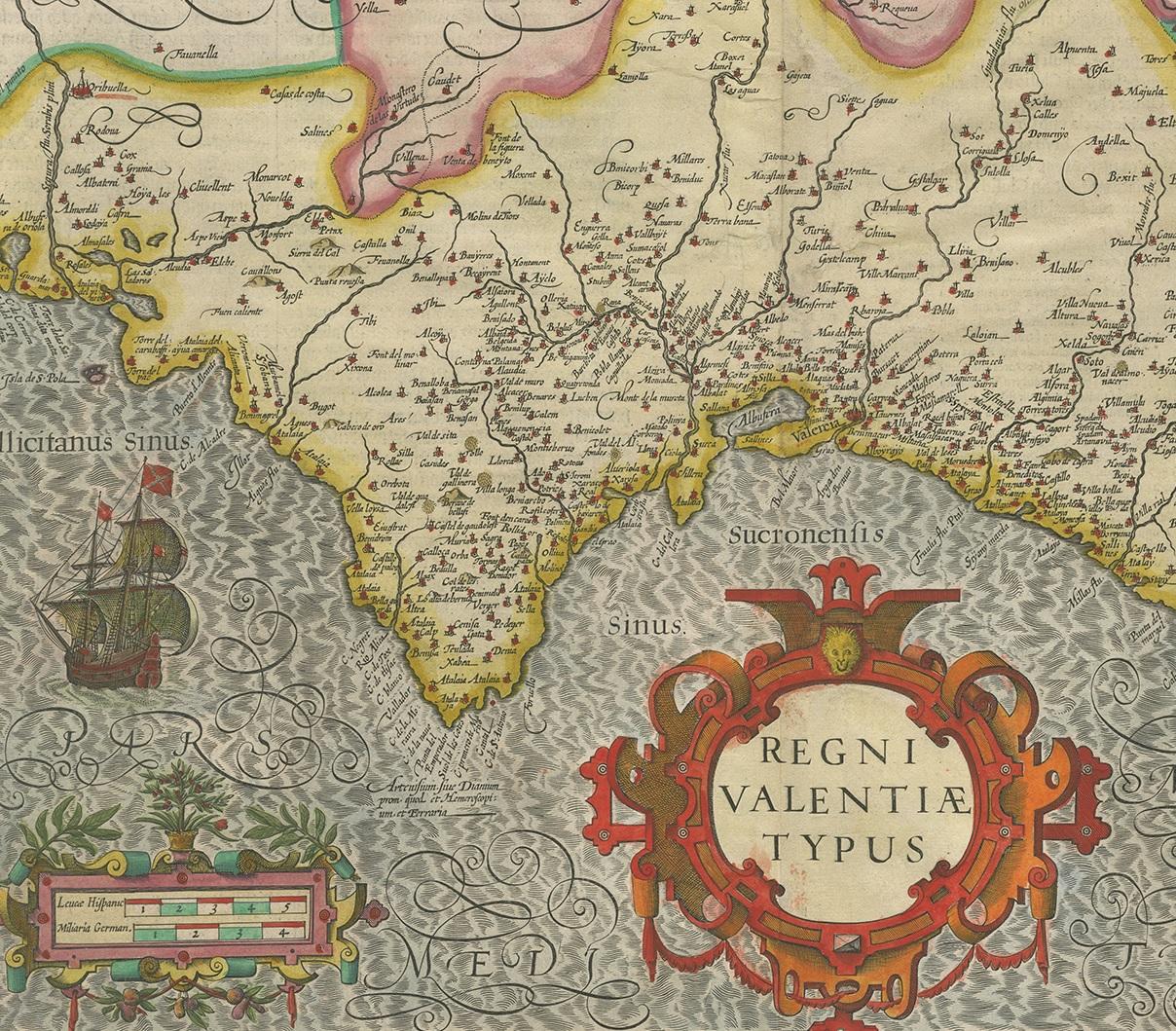 valencia italy map
