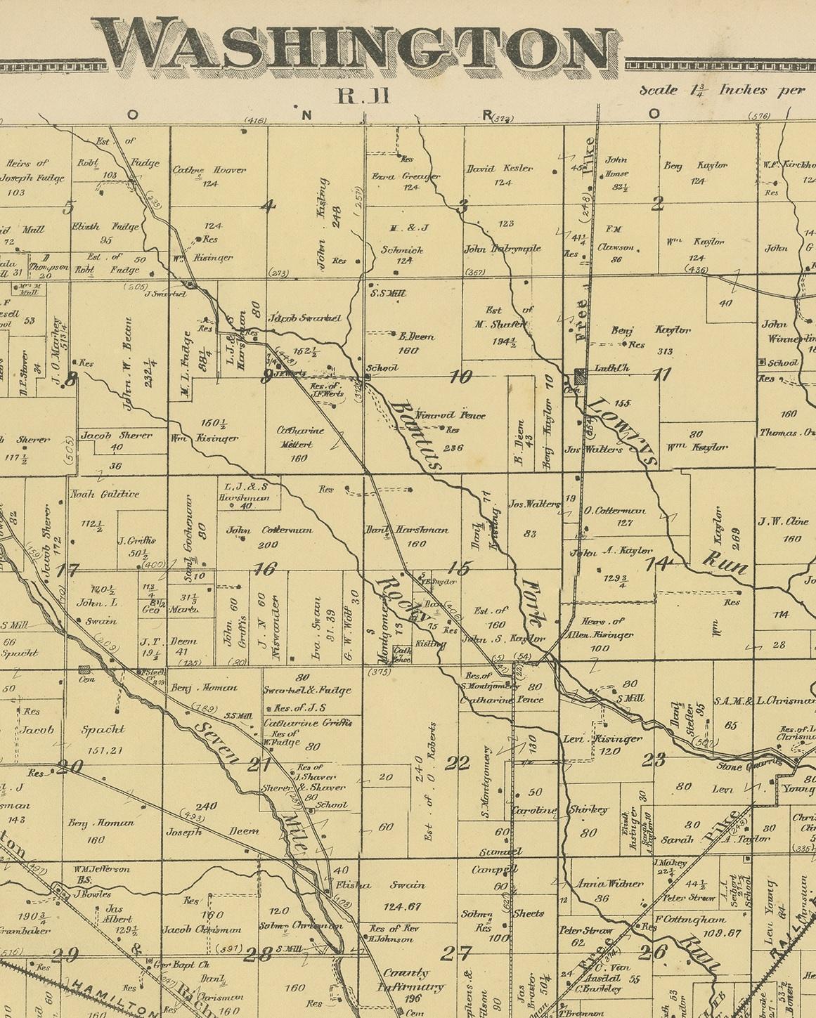 marion county township map