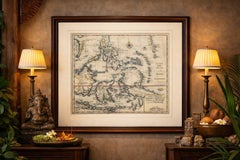 Antique Map Philippines – Moluccas, Celebes, Spice Islands – Tirion, c.1738