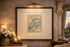 Antique Map Scandinavia, Ancient Germania, Mallet Description de l’Univers, 1683