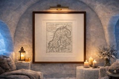 Antique Map Sweden and Norway, Scandinavia, Robert de Vaugondy, 1782