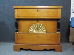 Antique Maple Biedermeier Chest of Drawers
