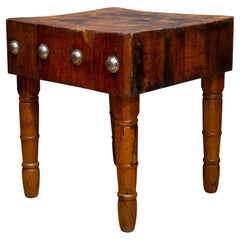 Antique Maple Butcher Block c.1930