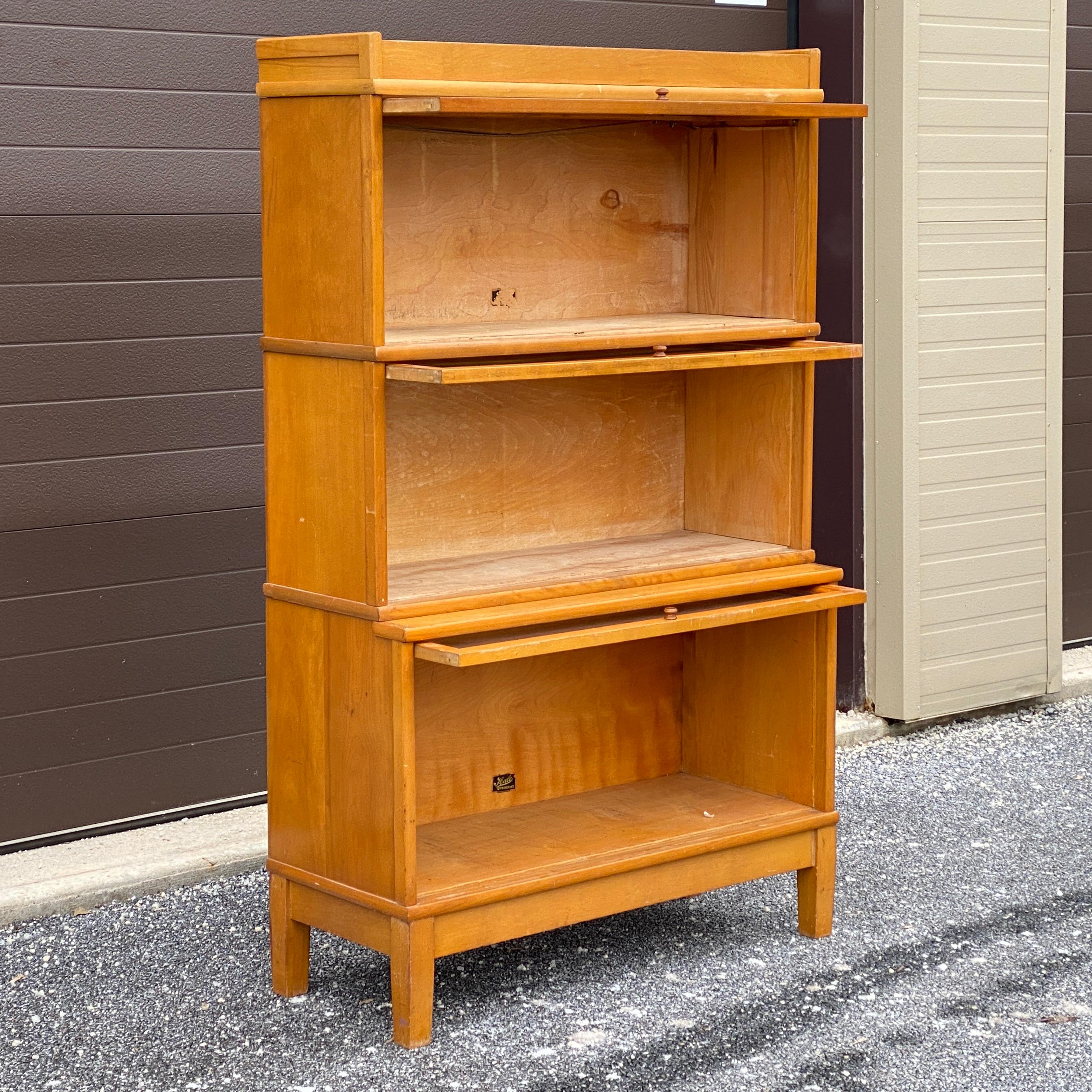 antique barrister bookcase