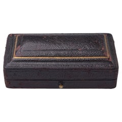 Antike Mappin & Webb-Schmuck-Präsentationsbox