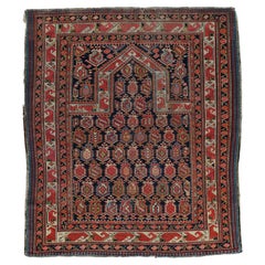 Tapis Marasali caucasien du 19ème siècle, tapis ancien