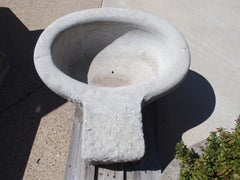 Antique Marble Basin from an Italian Villa, Early 1900s