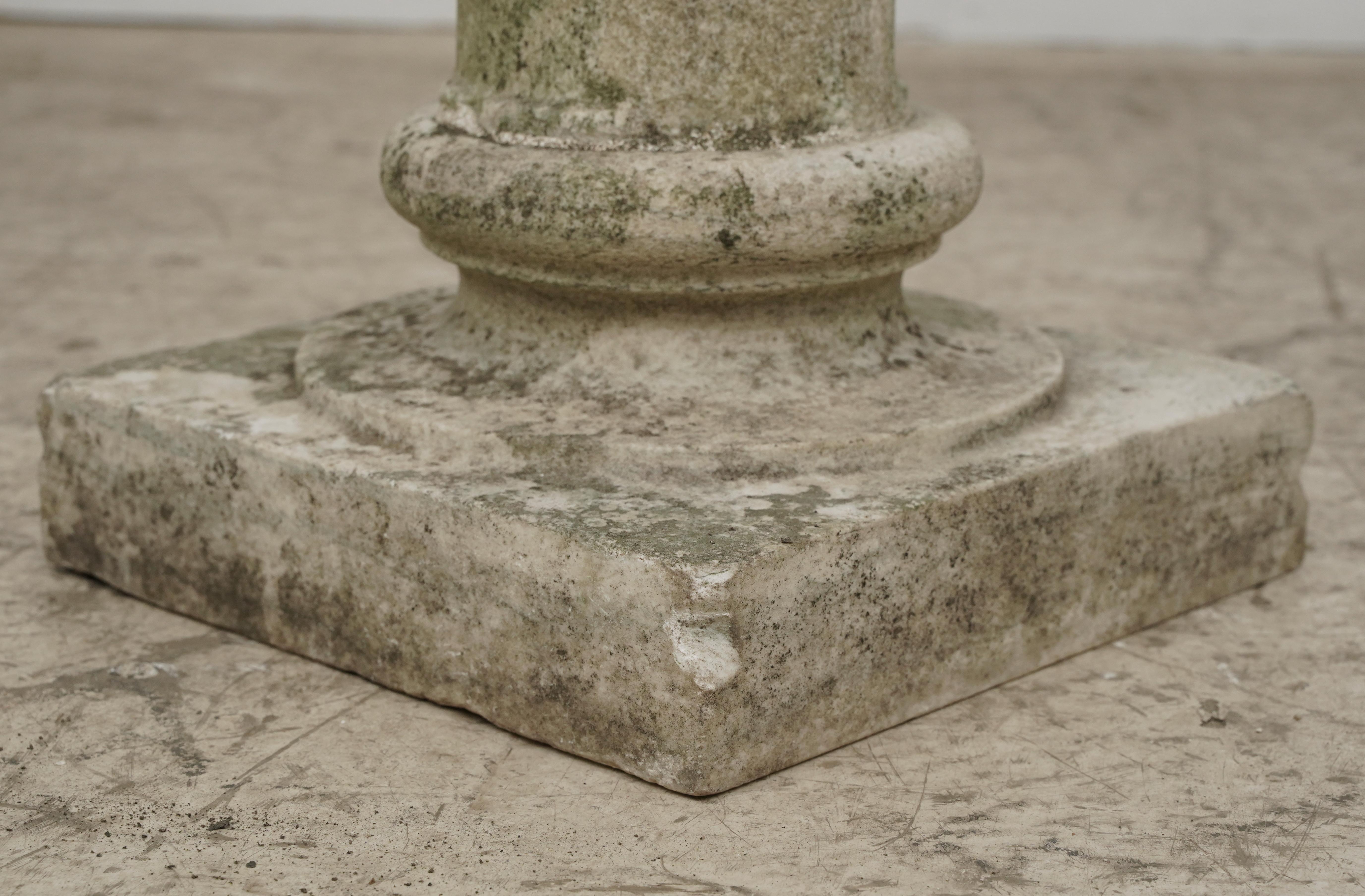 Antique Marble & Bronze Memorial Sundial For Sale 4