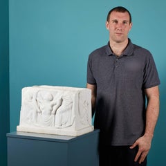 Antique Marble Carving of the Ludovisi Throne