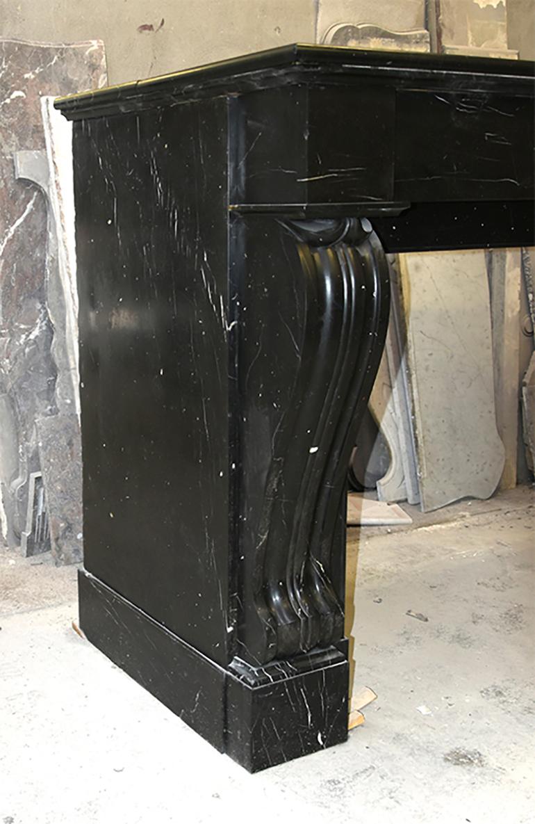 Antique Marble Fireplace Mantel, 19th Century 1