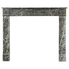 Antique Marble Fireplace Mantel
