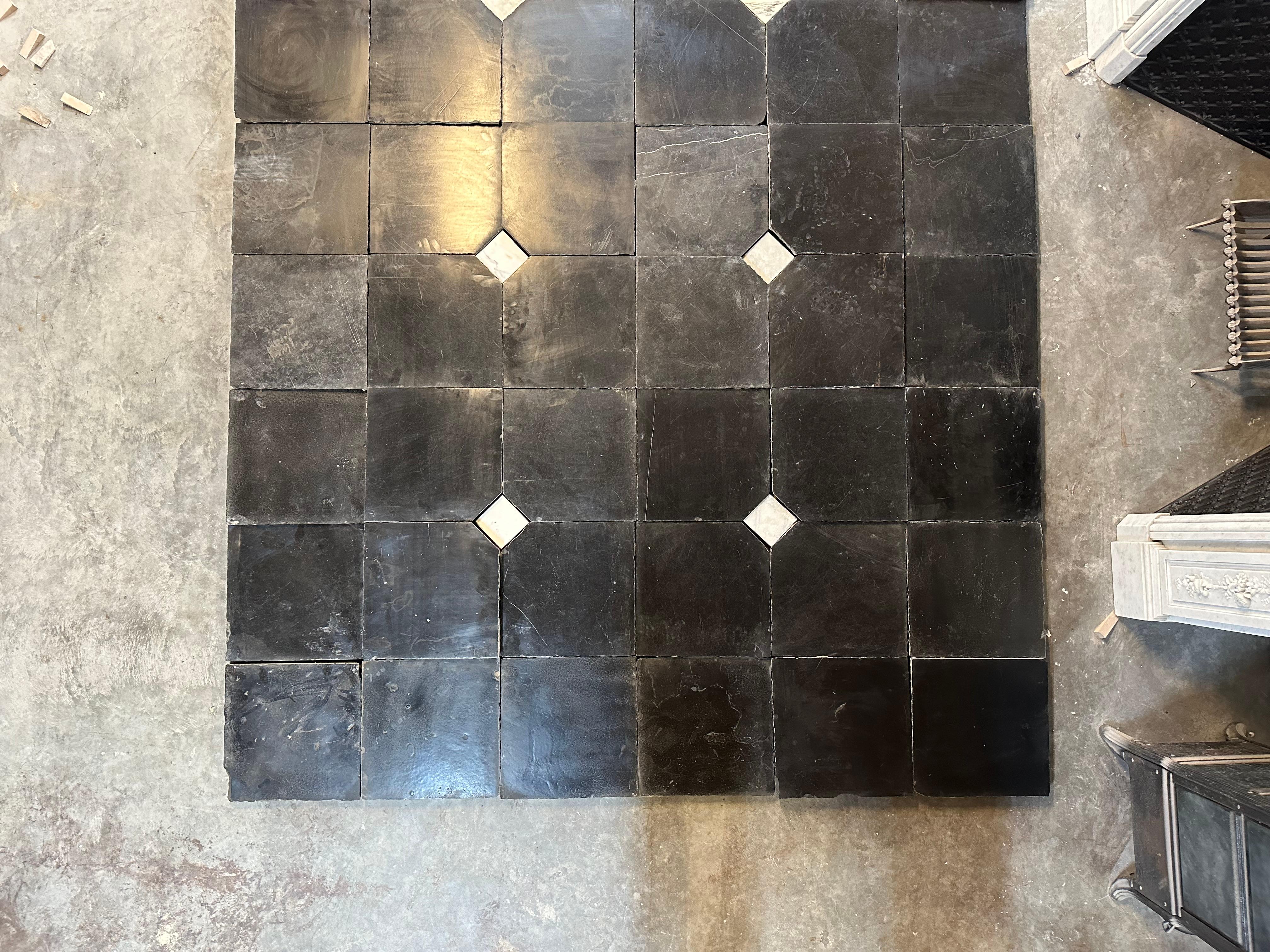 old marble floor