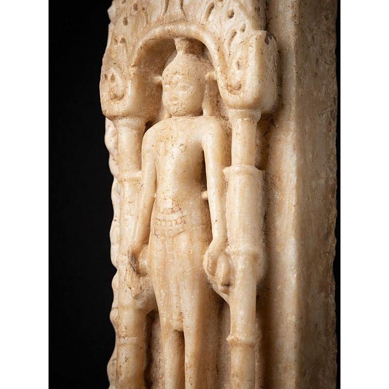 Antique Marble Jain Statue from an Indian Temple from India 7