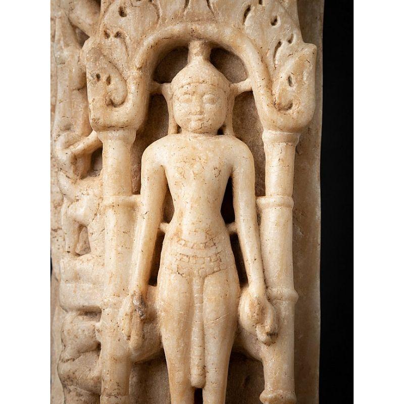 Antique Marble Jain Statue from an Indian Temple from India 5