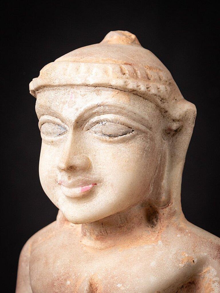 Antique Marble Jain Statue from India 4