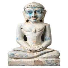 Antique Marble Jain Statue from India