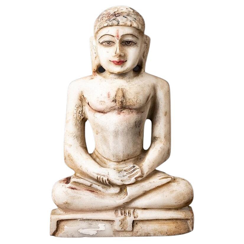 Antique Marble Jain Statue from India For Sale at 1stDibs