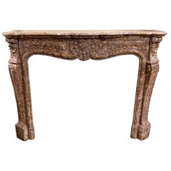 Antique Marble Mantel, circa 1840