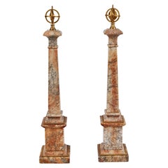 Antique, Marble Obelisks