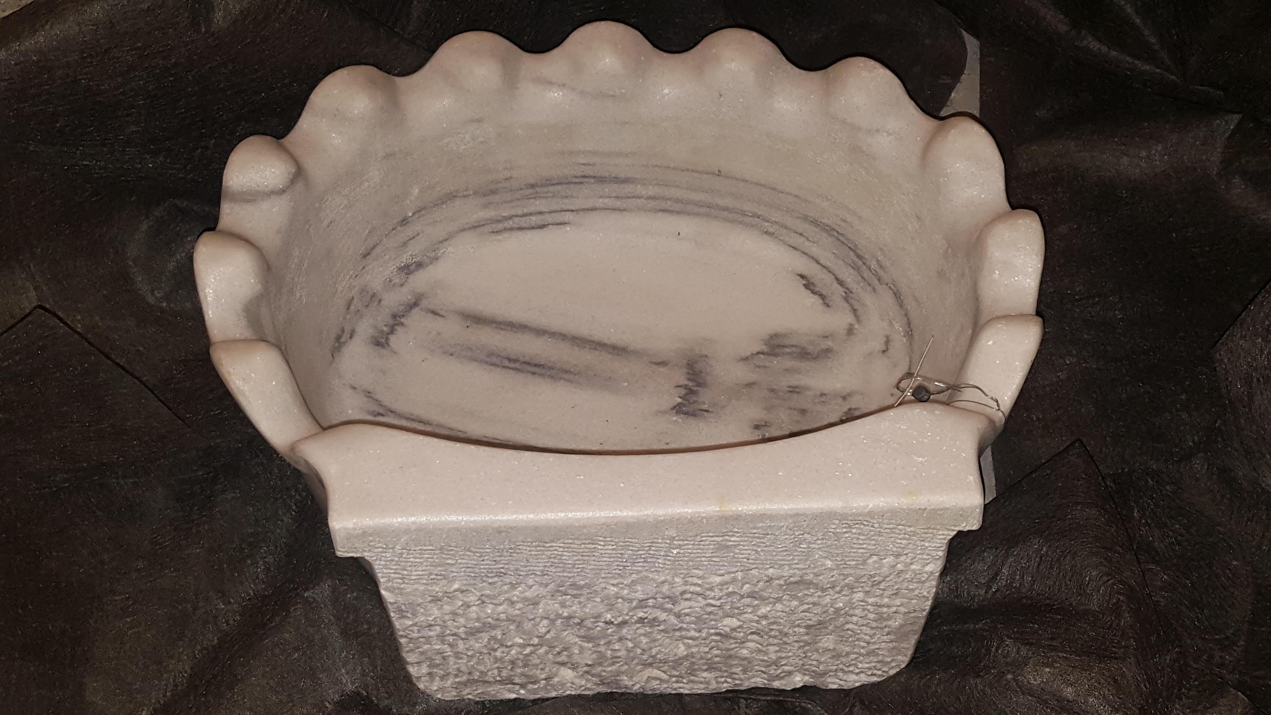 Antique Marble Sink, circa 1850 In Good Condition In Dallas, TX