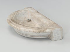 Antique Marble Sink from the Toulouse Region Perfect of Powder Room Bathroom
