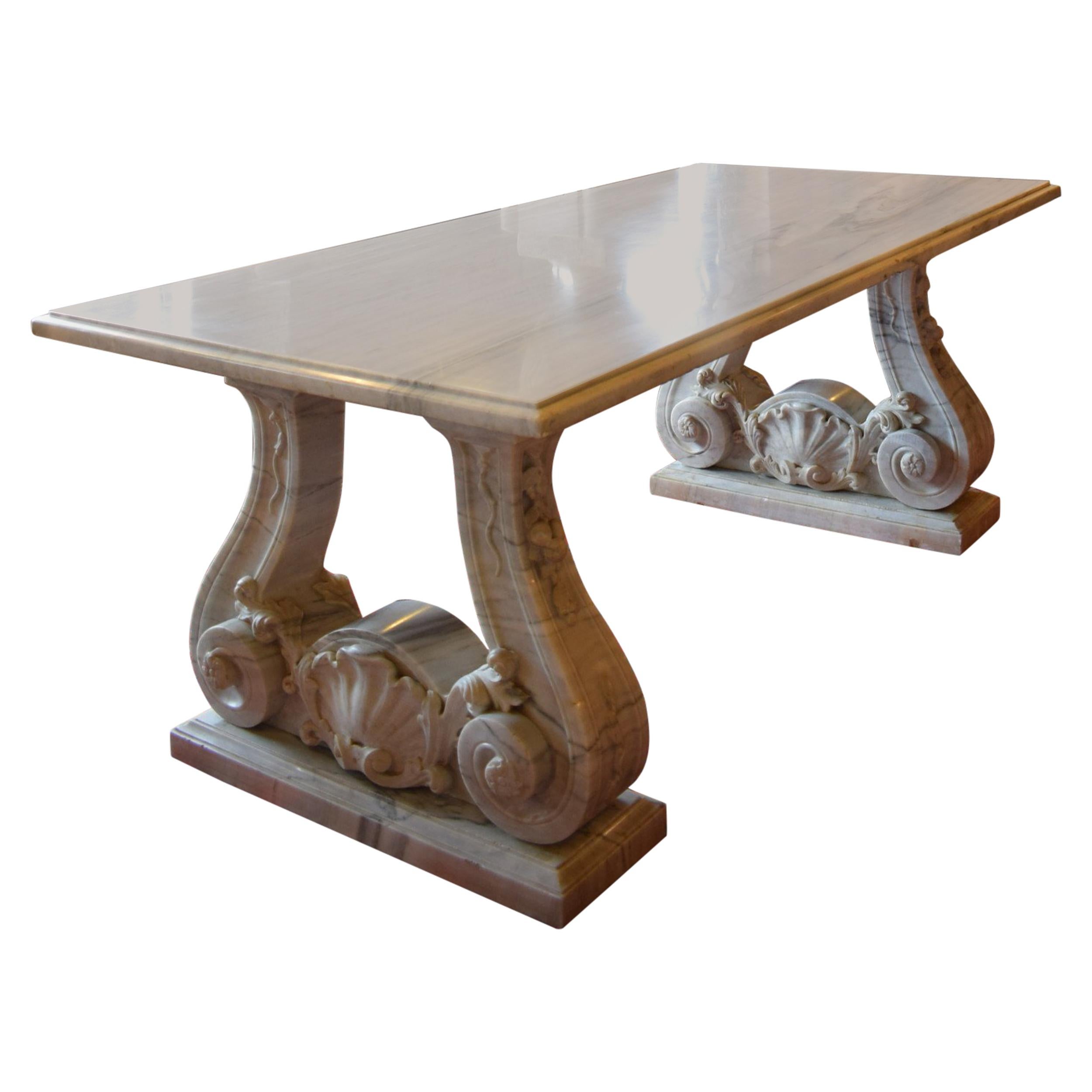 Antique Marble Table