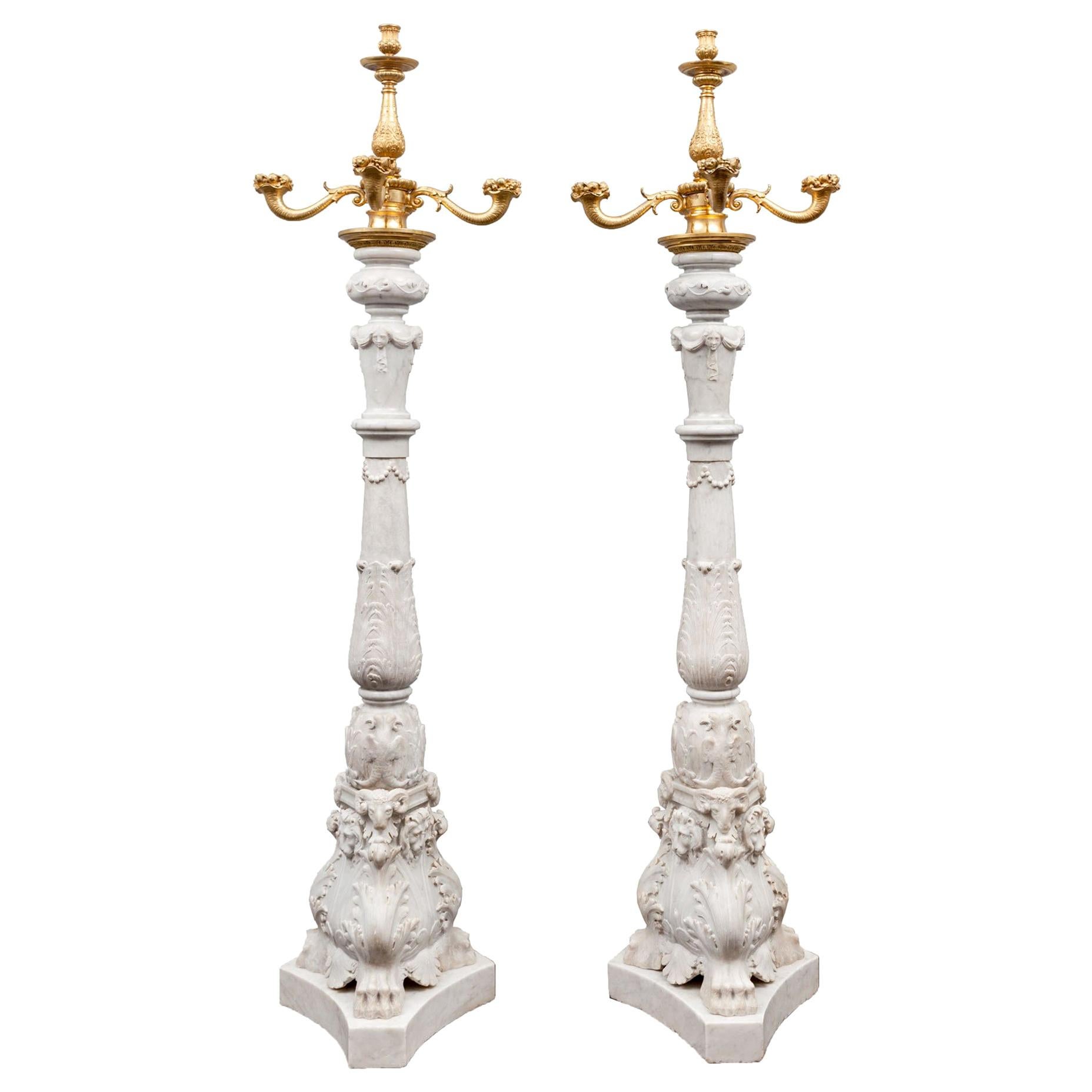 Antique Marble Toucheres