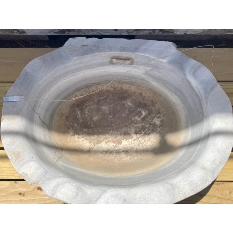 Antique Marble Vessel Sink - BA-0104 For Sale 3