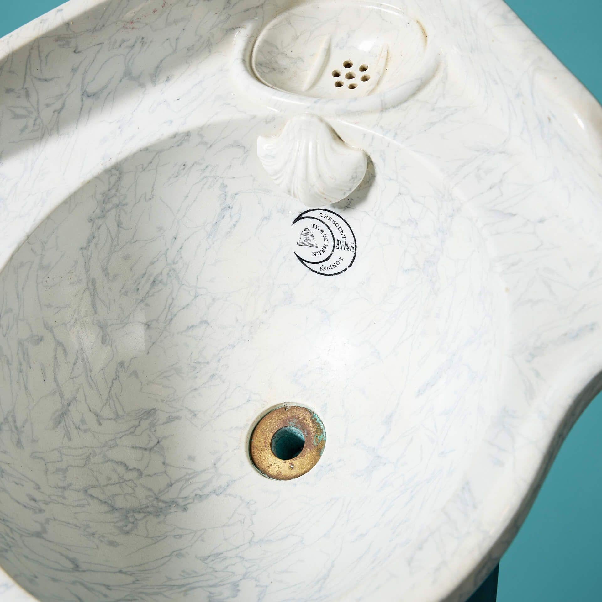 vintage shell sink