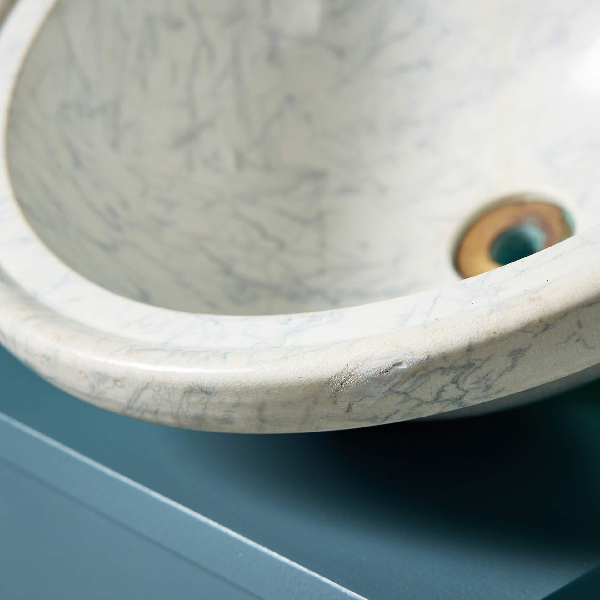 vintage corner sink