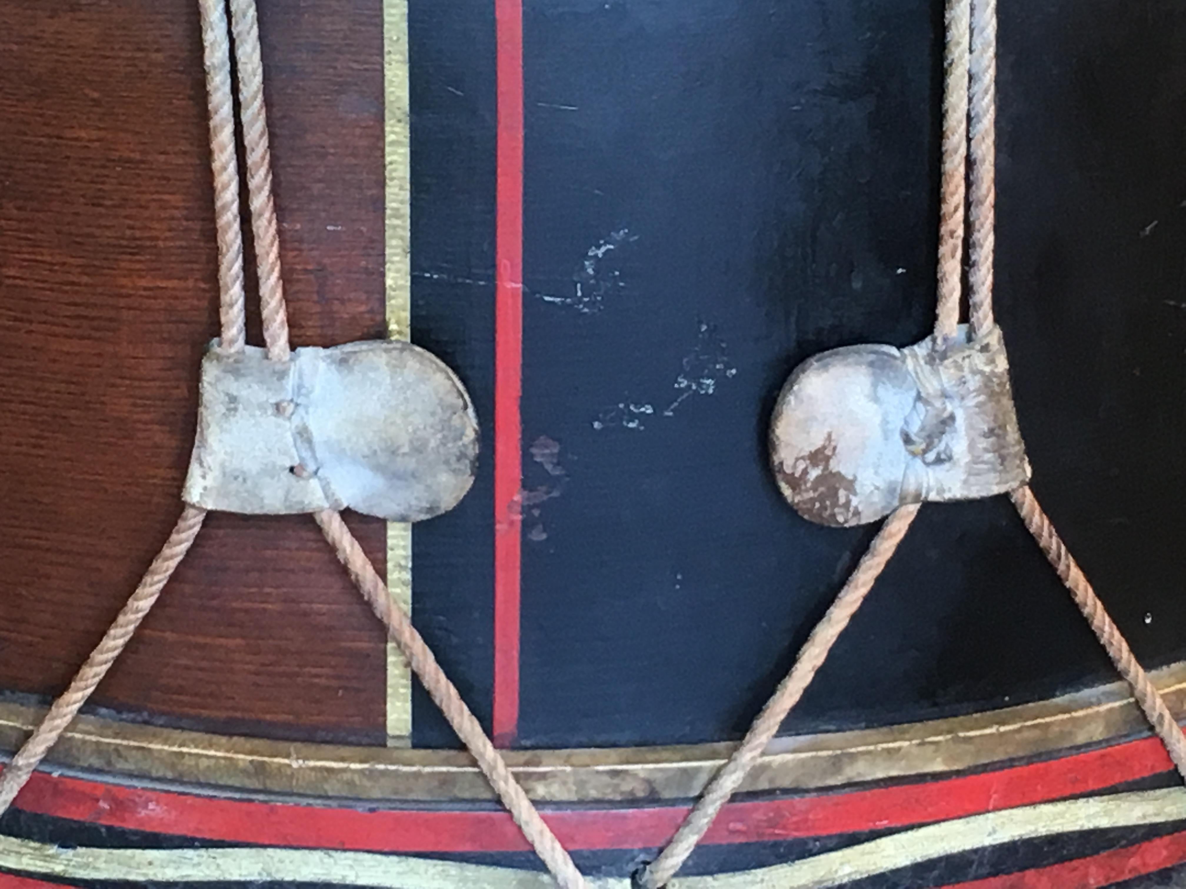 Antique Marching Band Drum from the Church Lad's Brigade 3