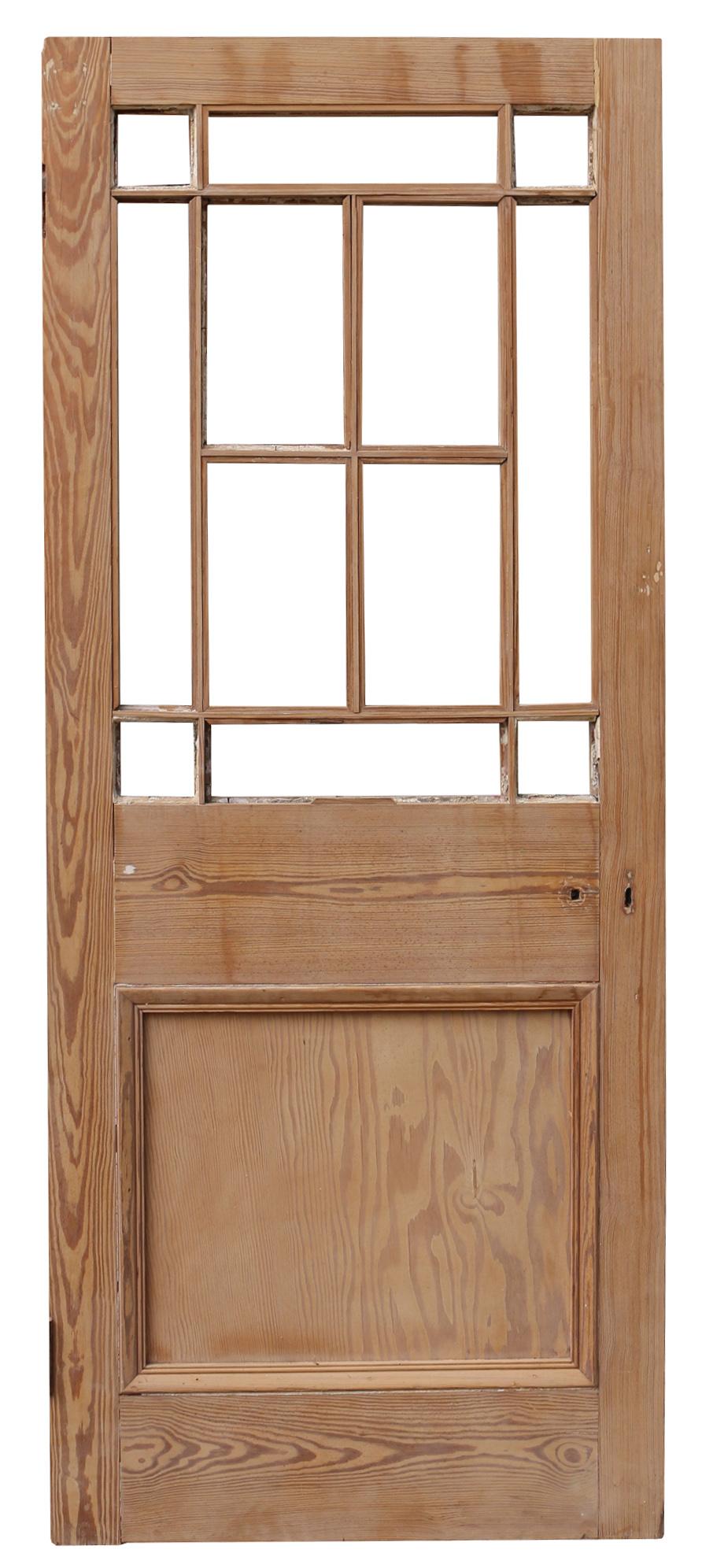 Antike Fronttür mit Einlegearbeit im Zustand „Gut“ im Angebot in Wormelow, Herefordshire