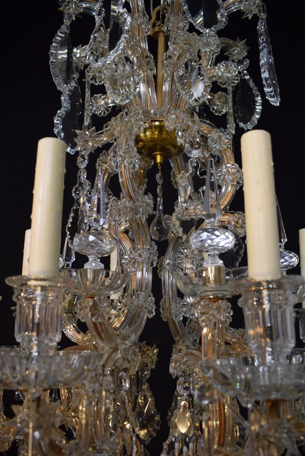 Antique Maria Theresa Chandelier 1