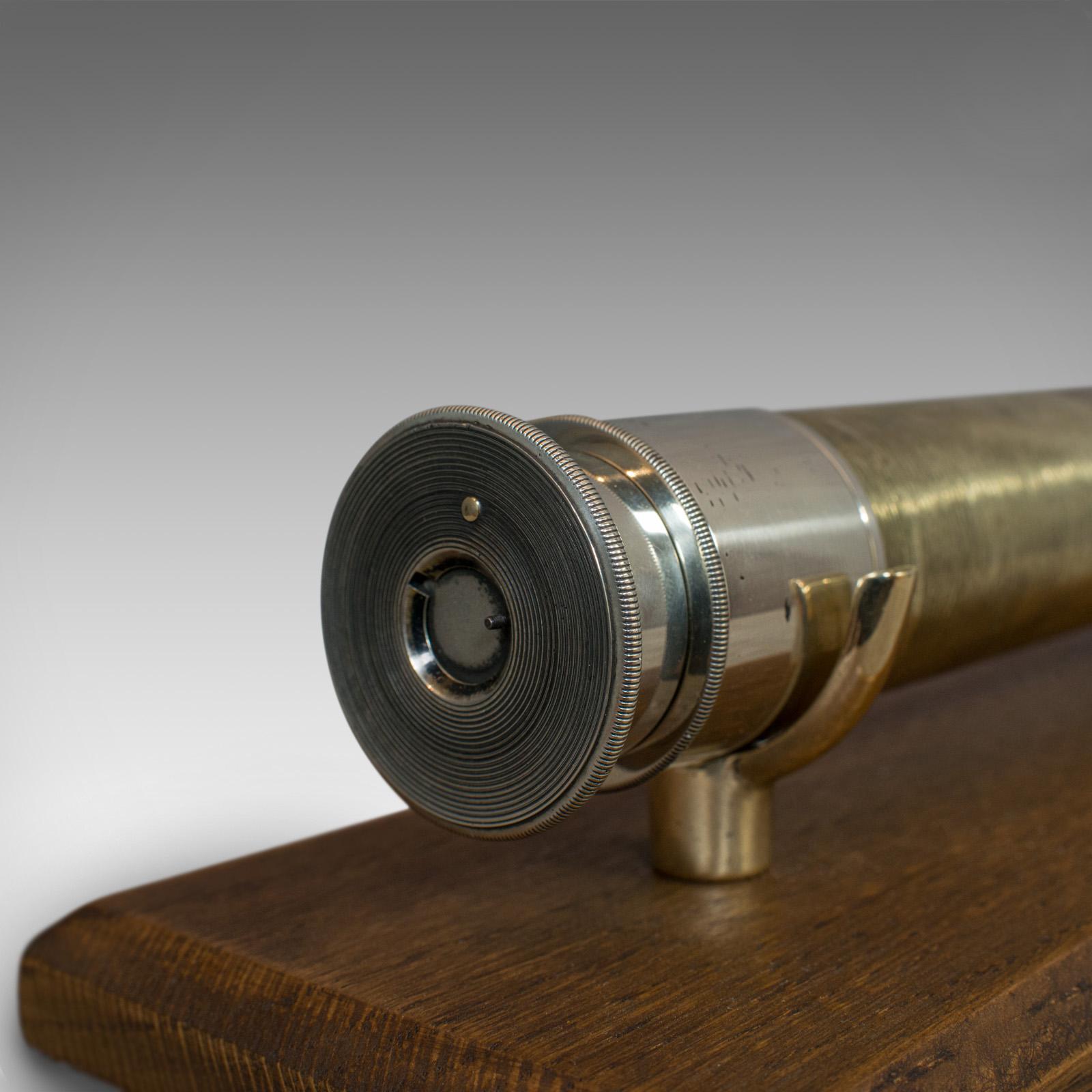 Antique Marine Telescope, English, Single Draw, Ship, Refractor, Victorian 7