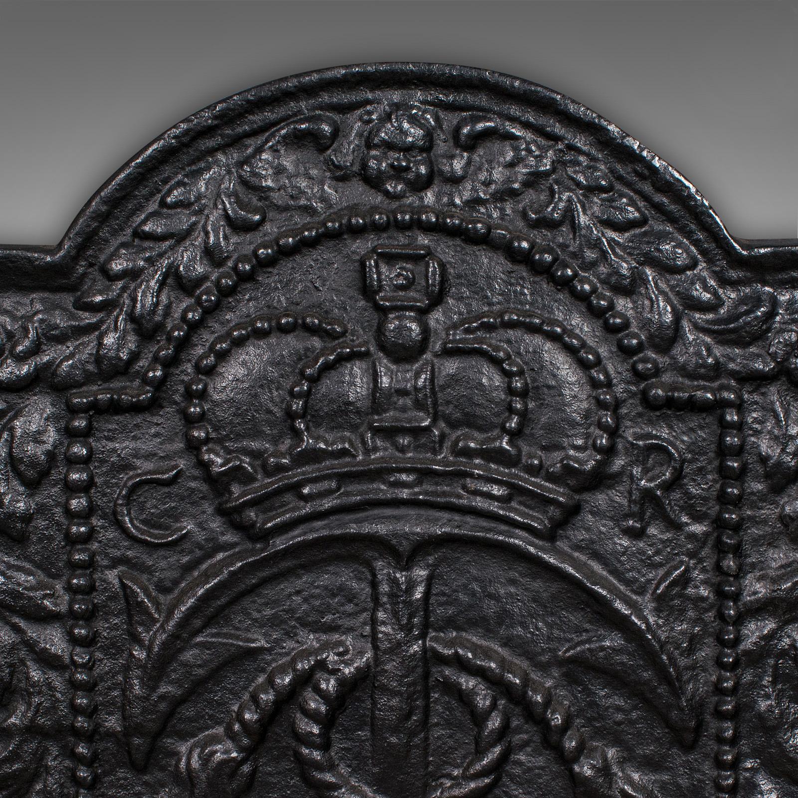 Antico retro fuoco marittimo, inglese, Riflettore per caminetto in ghisa, vittoriano In condizioni buone in vendita a Hele, Devon, GB