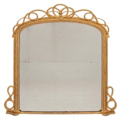 Antique Maritime Gilded Mirror, circa 1840
