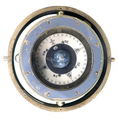 Antique maritime navy compass