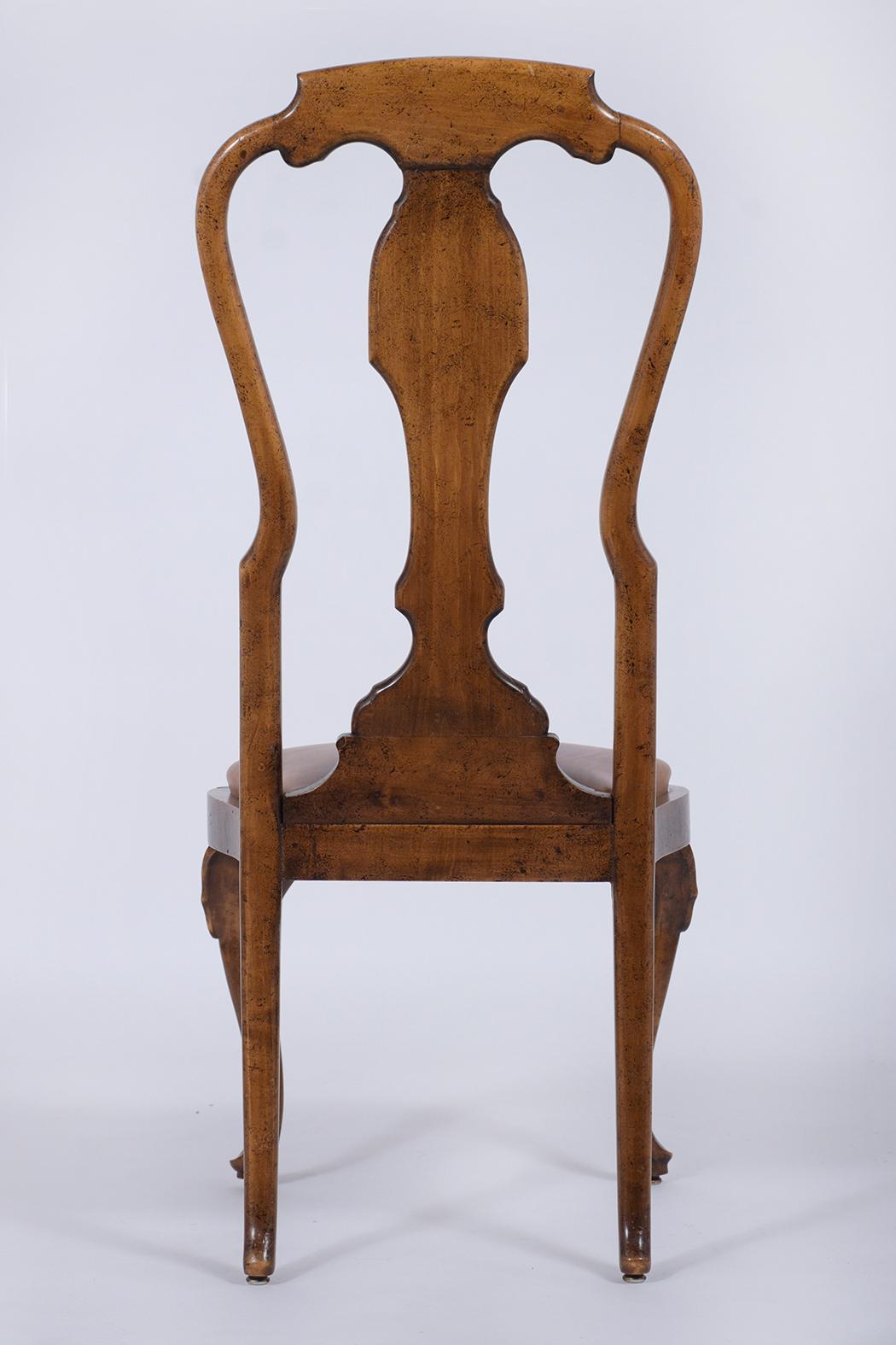 Antique Marquetry Chair 2