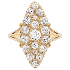 19th Century Cluster Rings