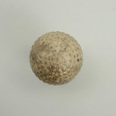 Antique Martins Bramble 'Zodiac' Golf Ball, Rubber Core, circa 1900