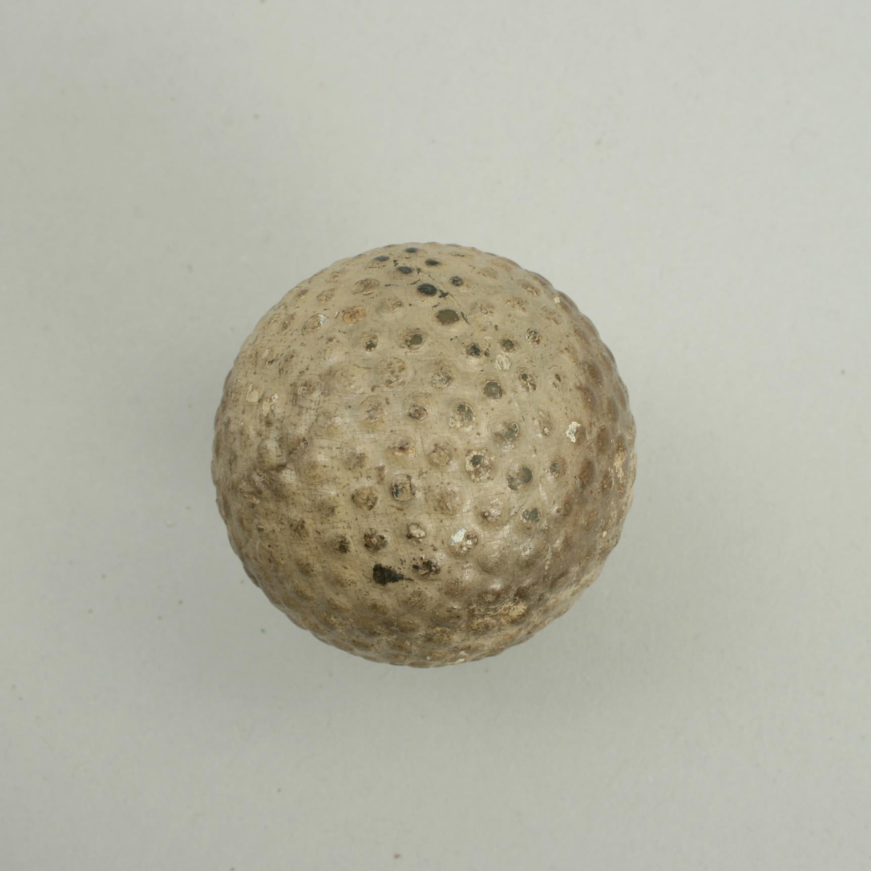 Sporting Art Antique Martins Bramble 'Zodiac' Golf Ball, Rubber Core, circa 1900