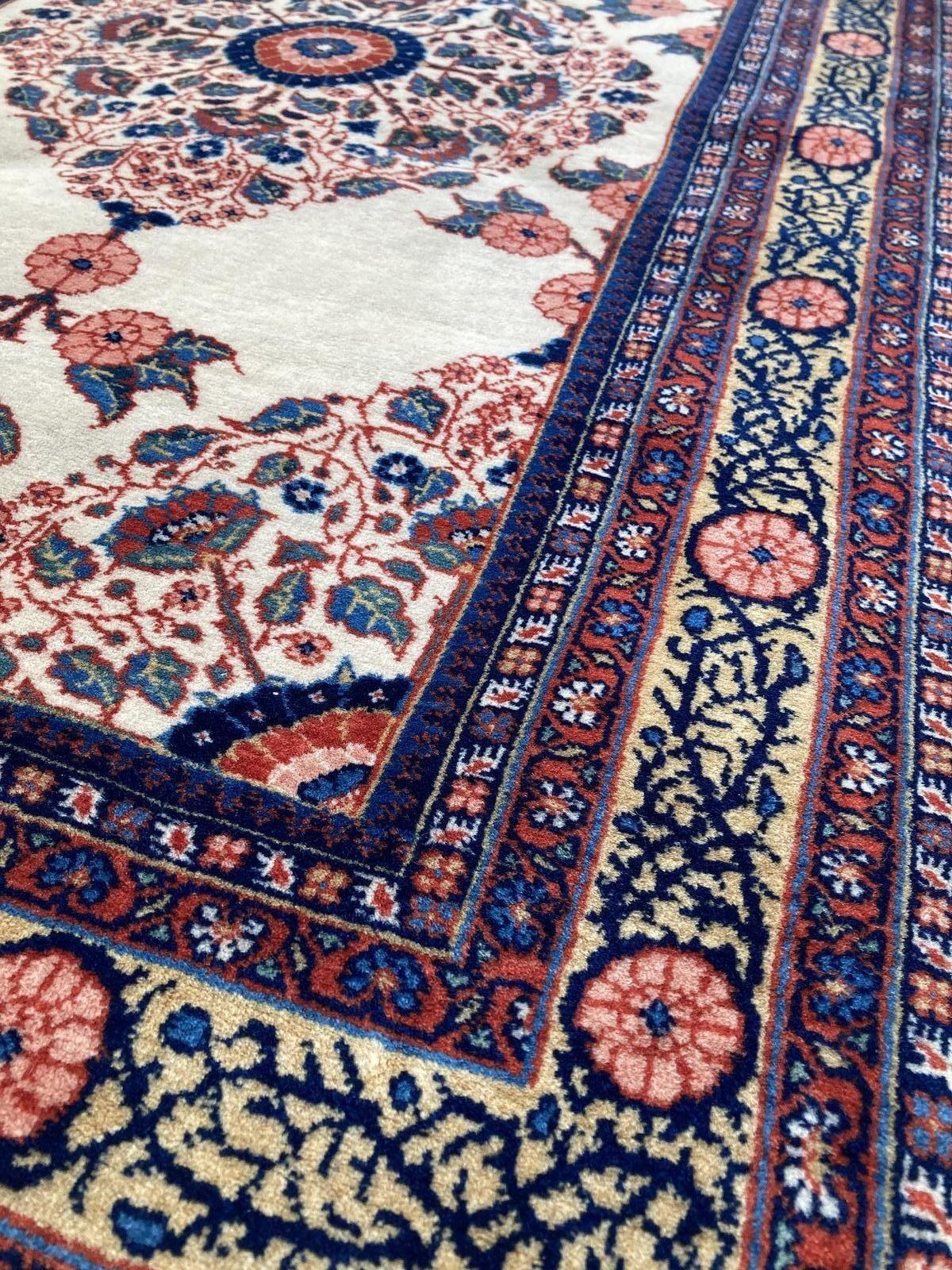 Antique Mashad Rug 1.34m X 0.79m For Sale 2